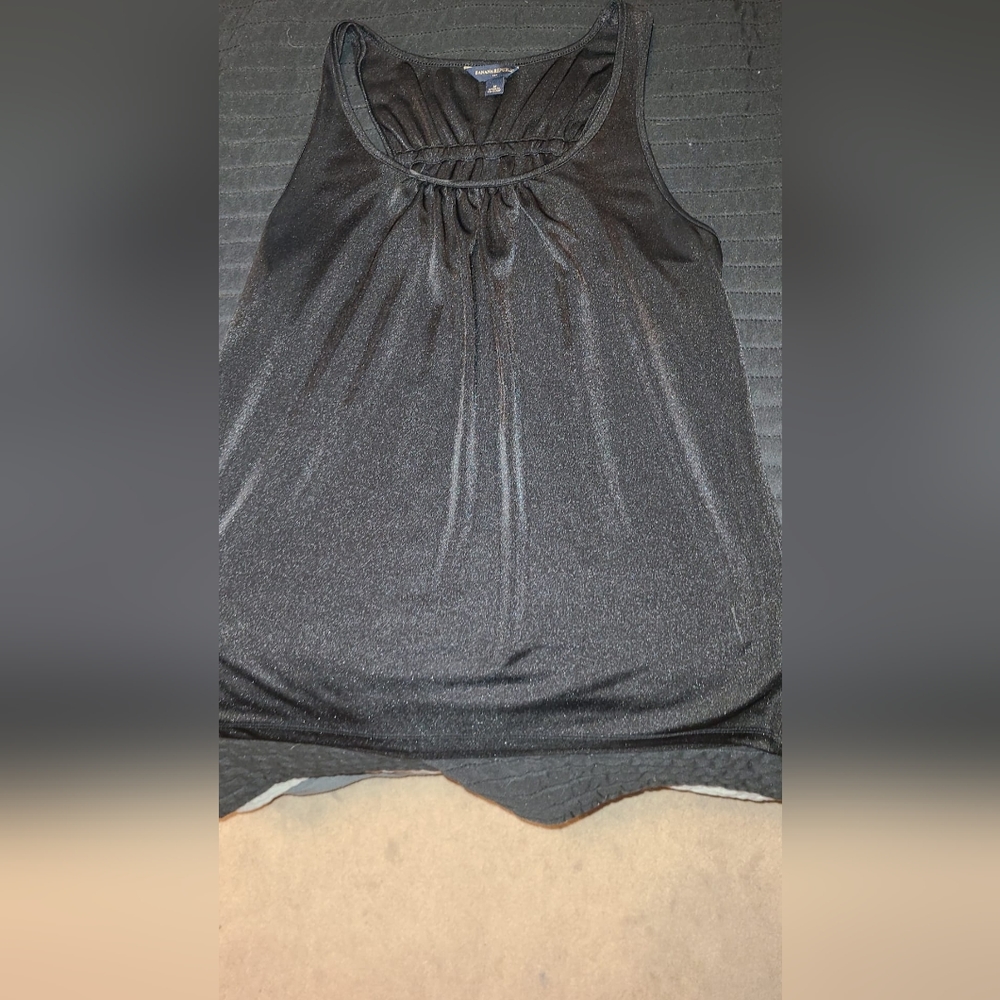 Blouse black banana republic